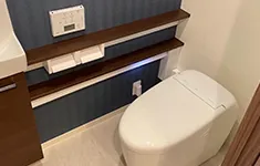 トイレリフォーム(ネオレストワンデーリモデル手洗いSカウンター)