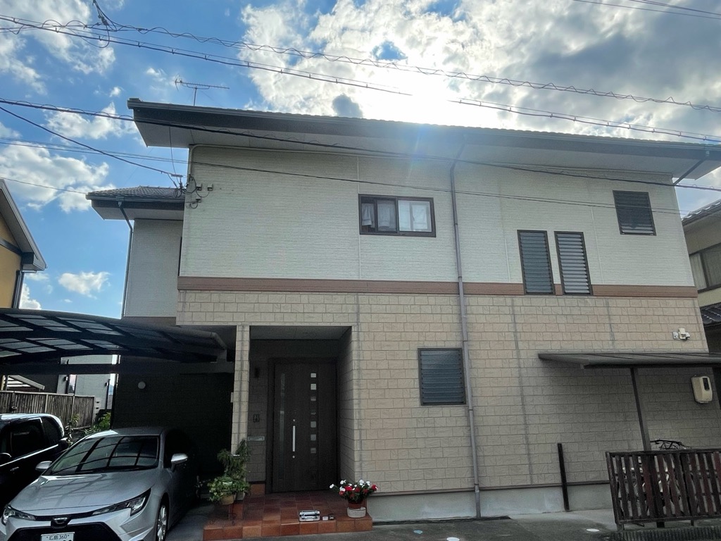 🏡【施工事例】築25年・初めての外壁リフォーム