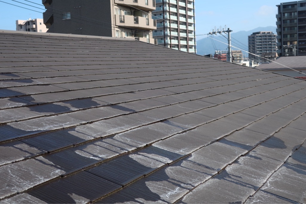 【広島市の外装リフォーム】築13年 戸建住宅｜屋根リコロニー・外壁スーパーセランフレックス・バルコニー防水工事