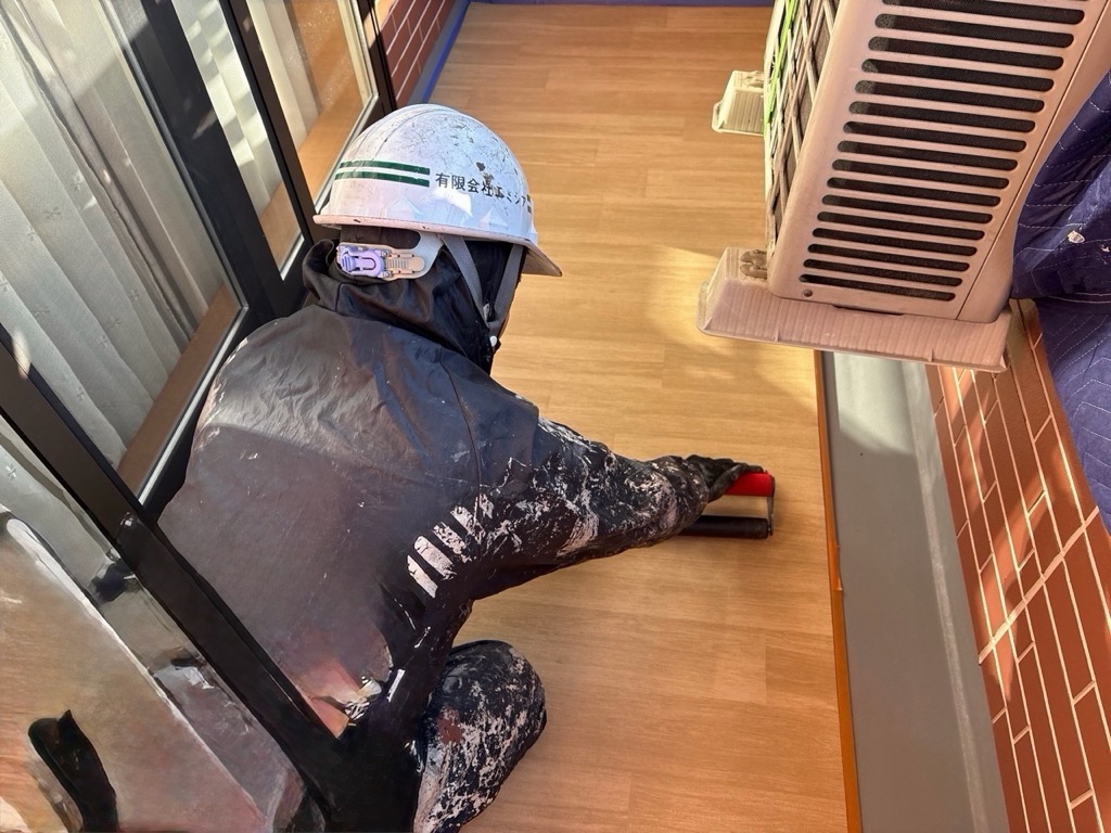 築18年住宅の外壁塗装・ベランダ防水工事｜ドレスアップアートDS-223施工事例