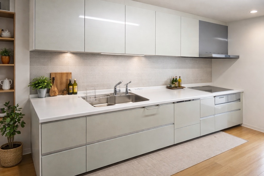 築20年キッチンを一新｜TOTOミッテで明るく使いやすいキッチンへリフォーム