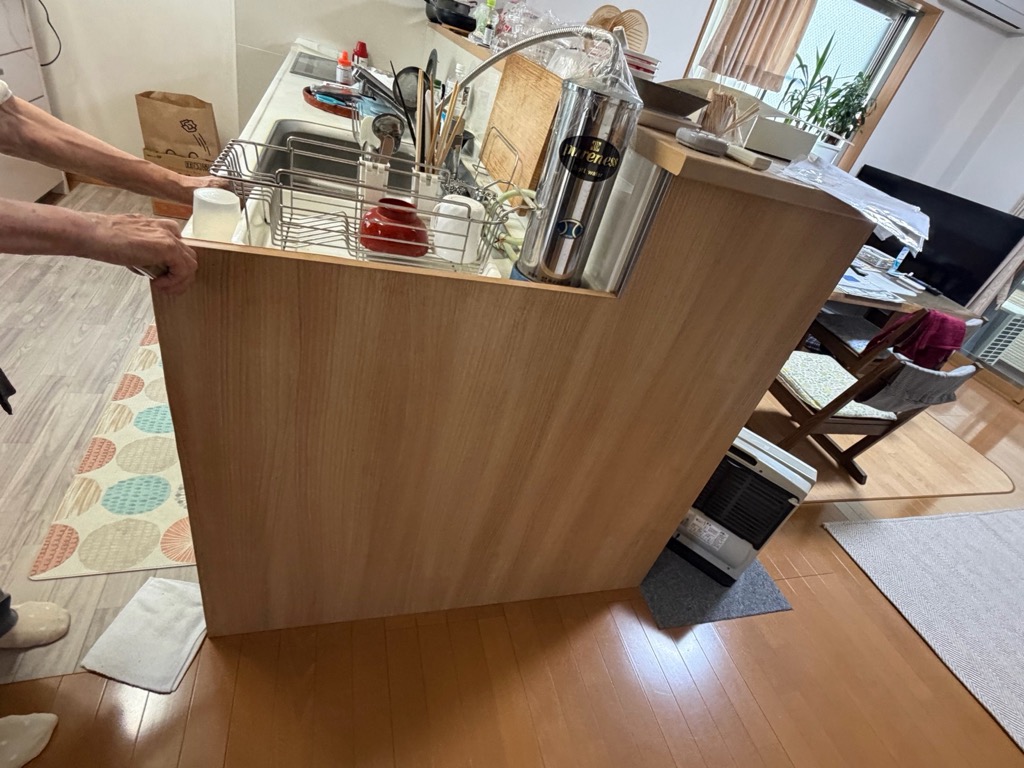 広島市南区｜TOTOザ・クラッソ キッチンリフォーム施工事例