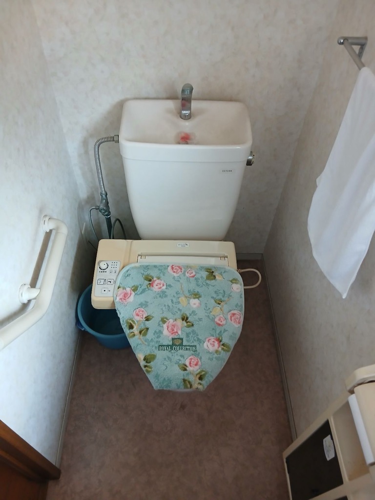 外壁塗装からのリピートご依頼｜TOTO ピュアレストQRで快適なトイレへリフォーム